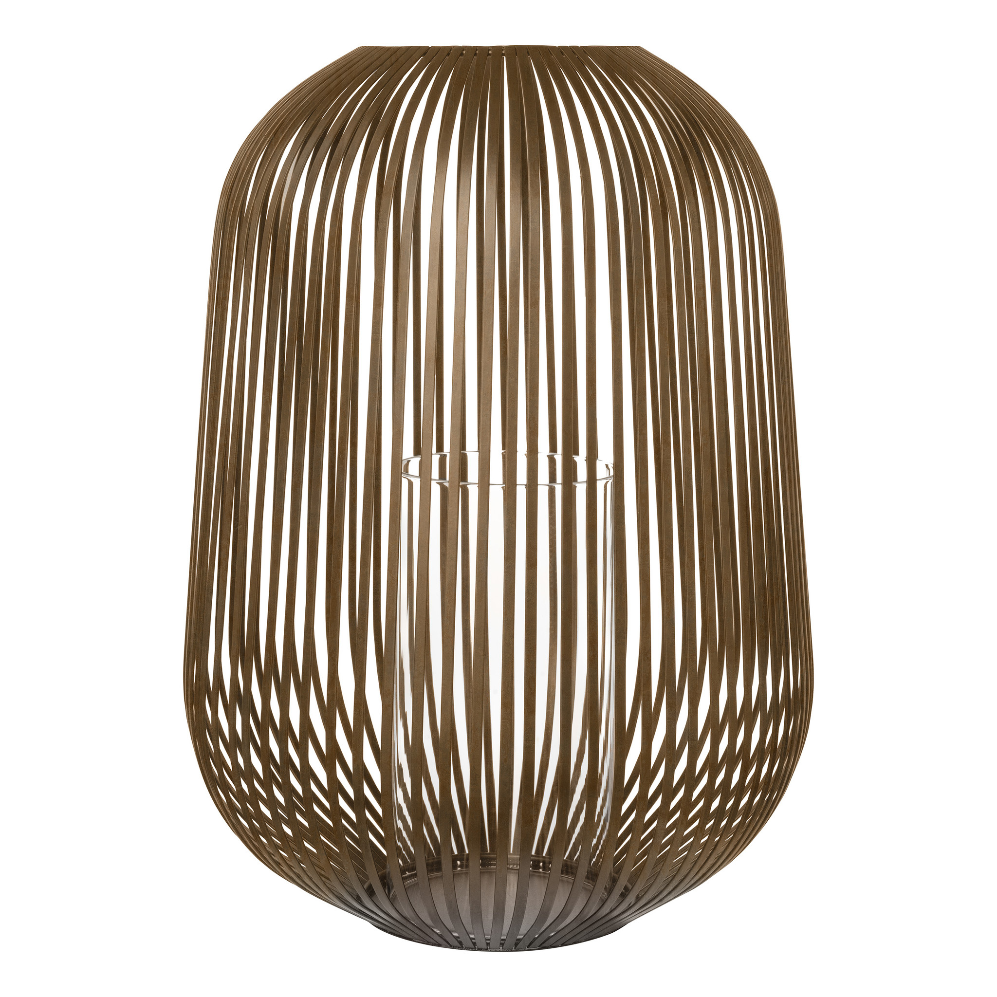 LITO lantern / lantern color Rusty Look Ø33 cm (66958) Large