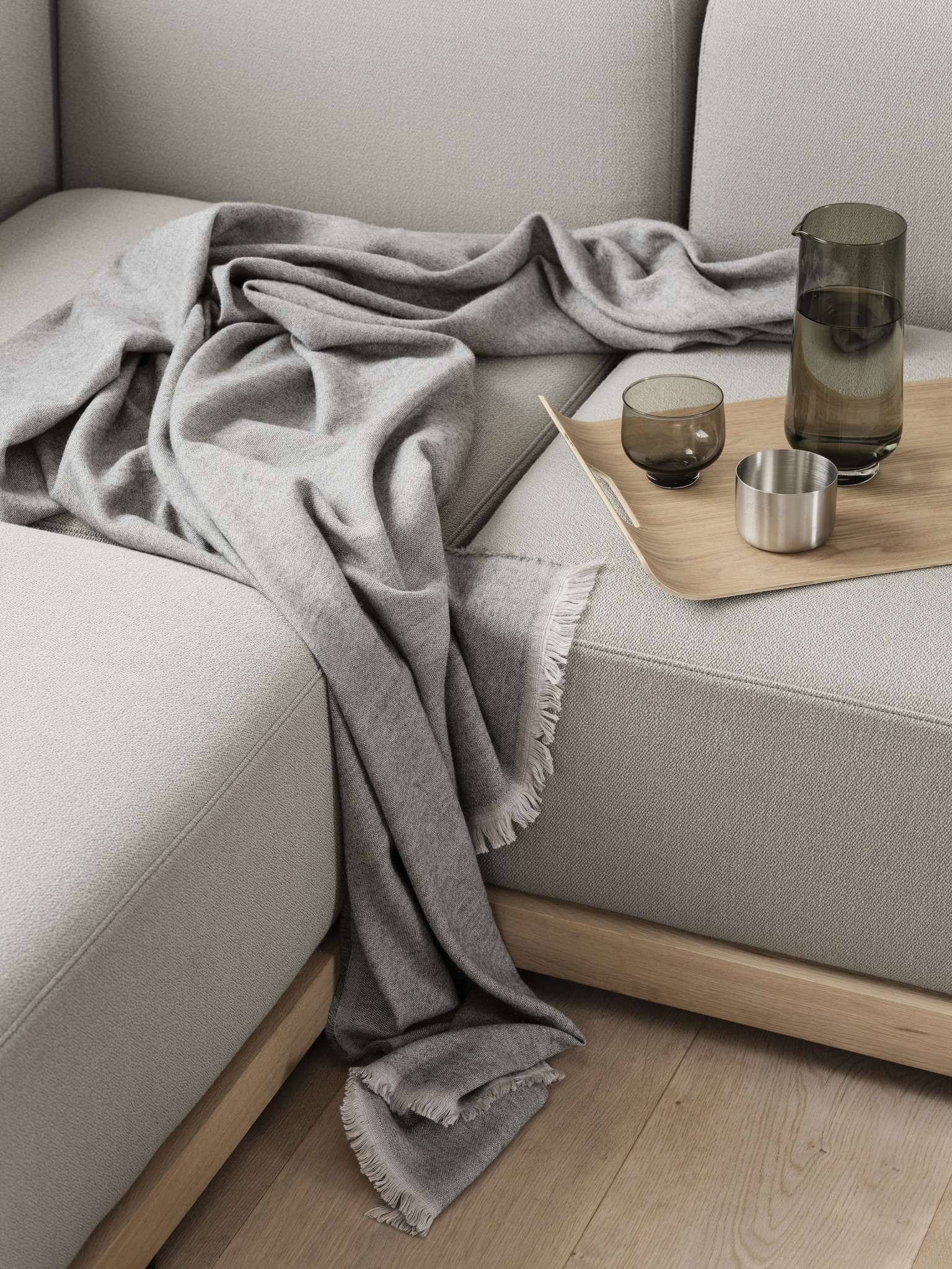 WILO dienblad / tray zwart (64440) large