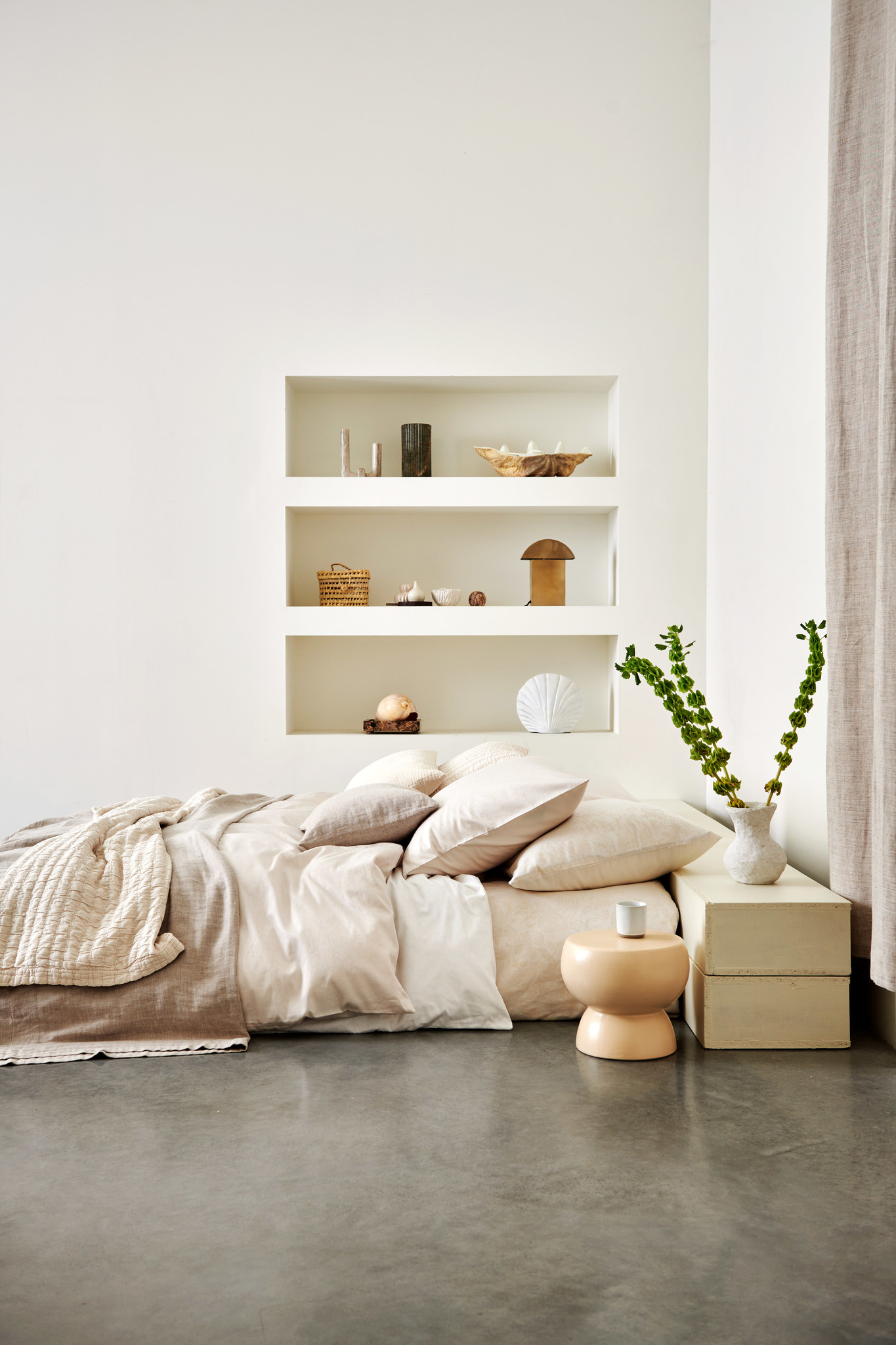 Duvet cover PURITY Bari White 200x220 cm (PUSA23101)