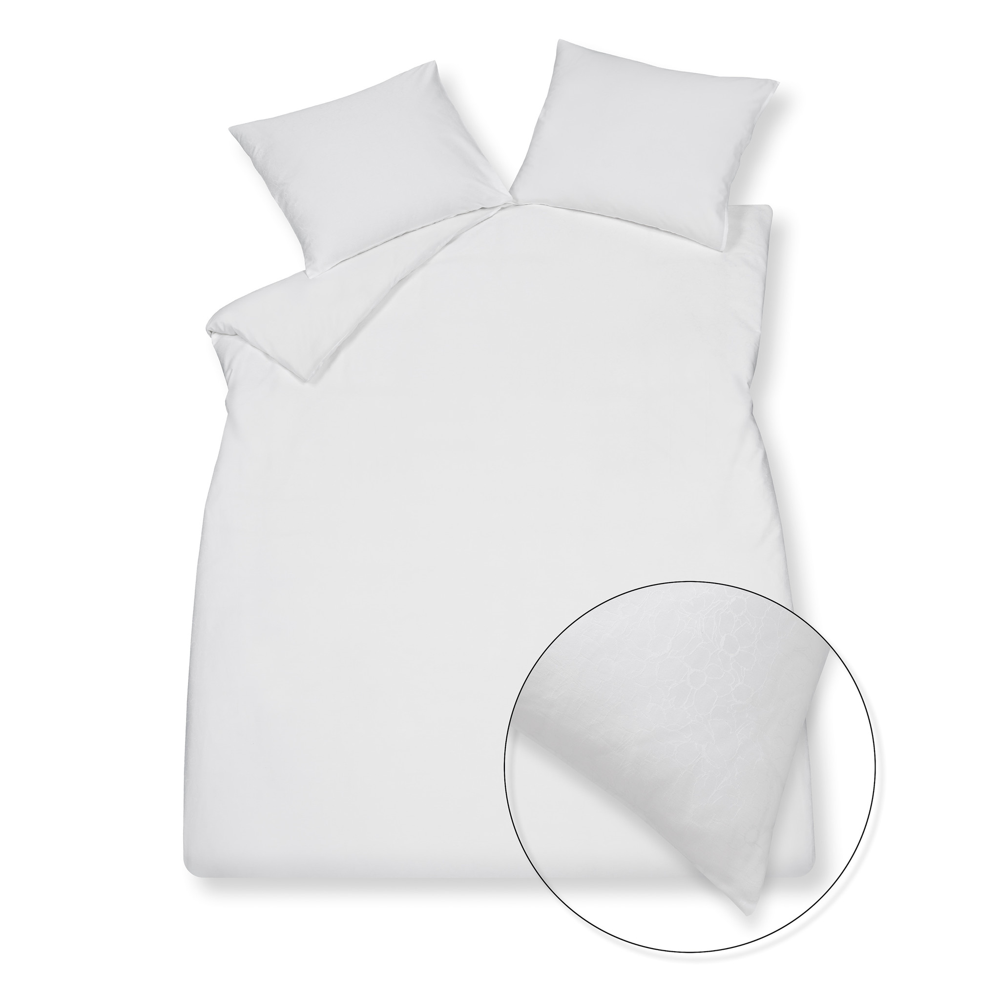 Duvet cover PURITY Bari White 200x220 cm (PUSA23101)