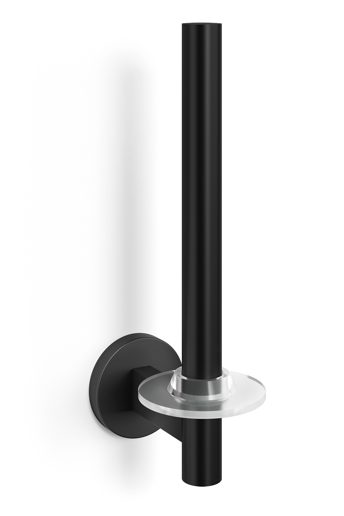 SCALA spare toilet roll holder black stainless steel (40851) Bath