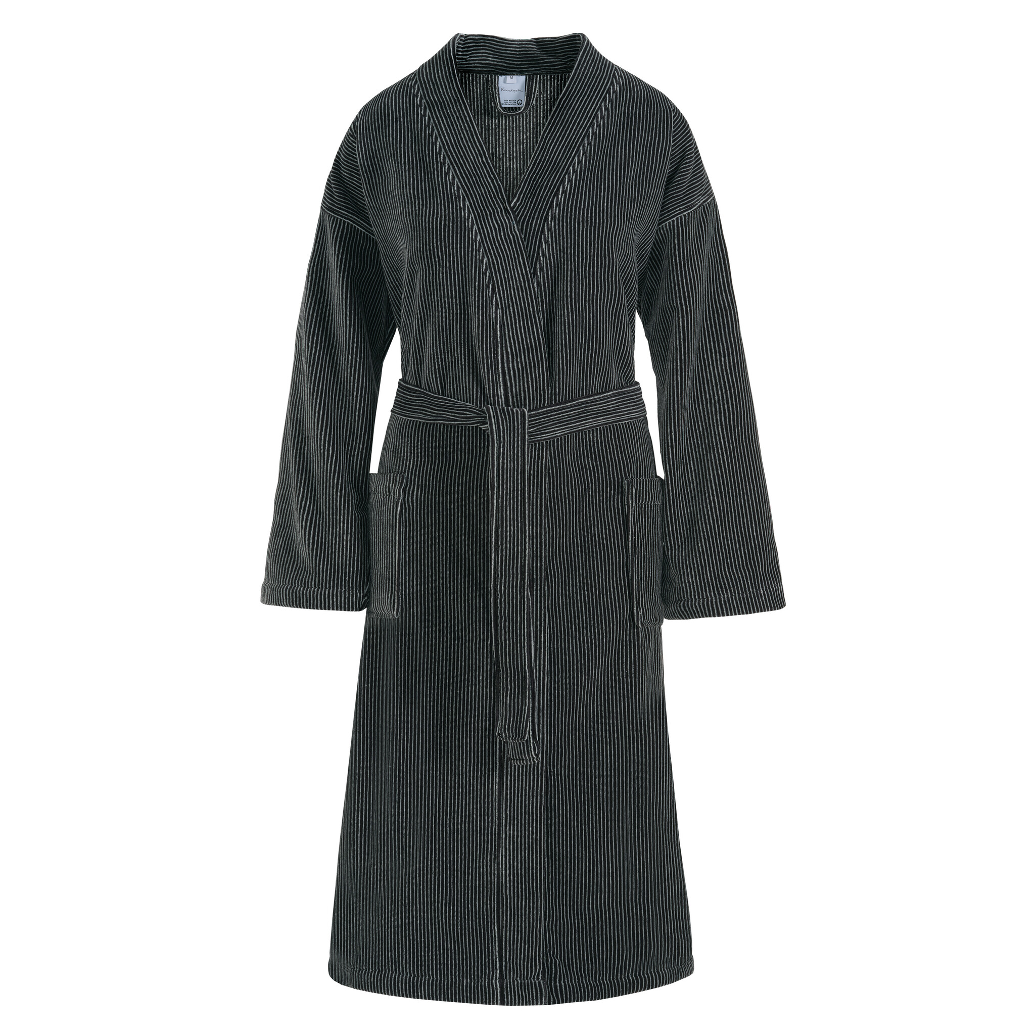 Bathrobe ANTONIO color Off Black