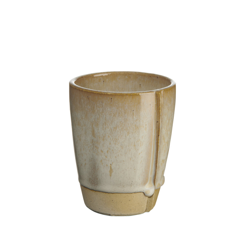 Lot De 4 Tasses En Céramique 250 Ml – Bleu, Rouge, Jaune, Vert, Pois Blancs, Passe Lave-vaisselle Et Micro-ondes - 2