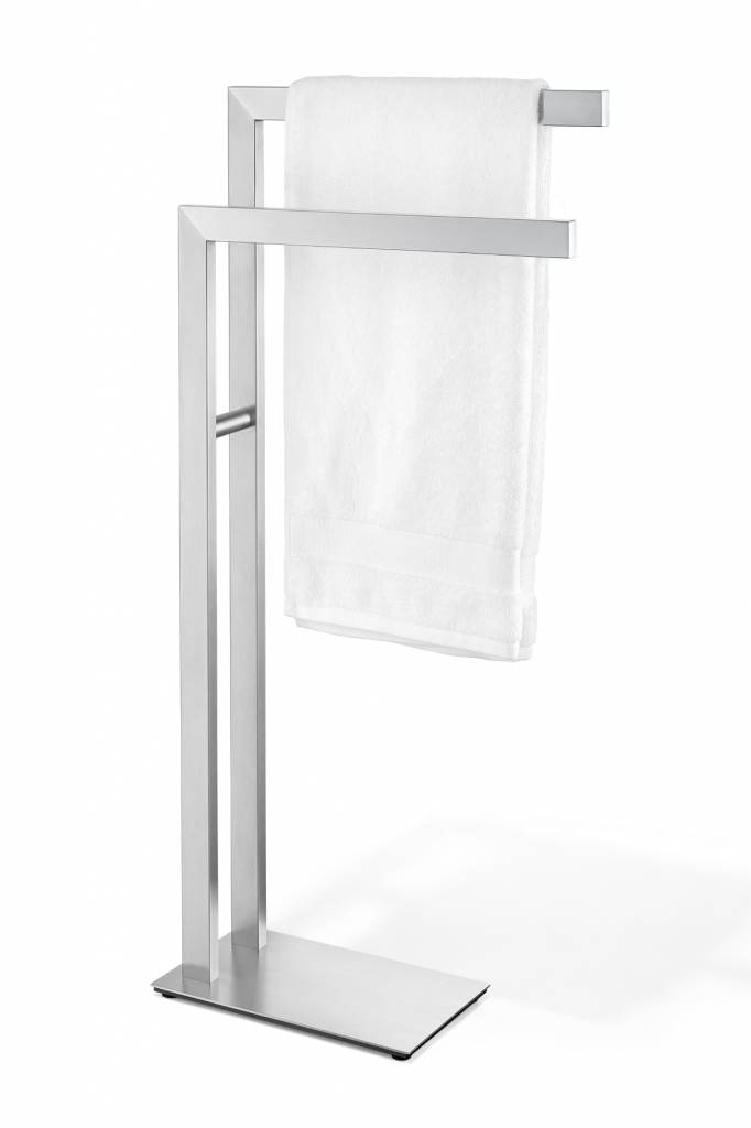 Zack towel stand / towel rail Linea brushed stainless steel, matt