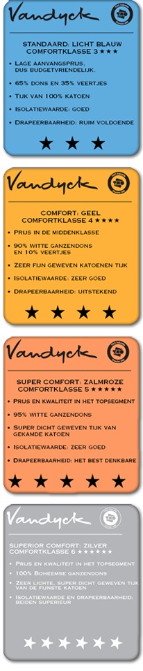 Quilt down 65% VANDYCK solo (BE015 622)