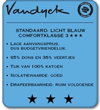 Quilt down 65% VANDYCK solo (BE015 622)