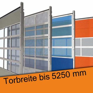 Industrie Sektionaltor für eine lichte Durchfahrtsbreite bis 5250 mm