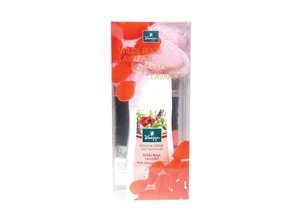KNEIPP DOUCHE WILD ROOS/LAVENDEL +PUFF