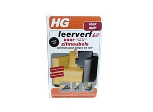 HG LEERVERFKIT V.ZITMEUBELS ZWART