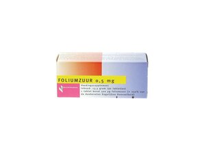HEALTHY FOLIUMZUUR 0,5 MG