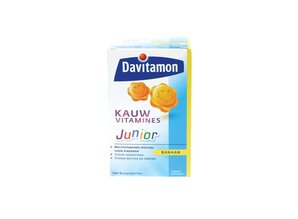 DAVITAM JUNIOR 3+ KAUWTABL BANAAN