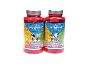 LUCOVITAAL MULTI+ KIDS AARDBEI DUO
