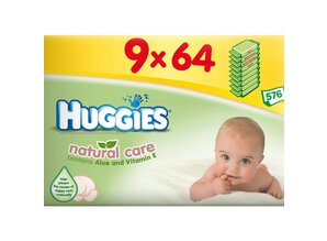 HUGGIES DOEKJES NATURAL CARE 9 PACK