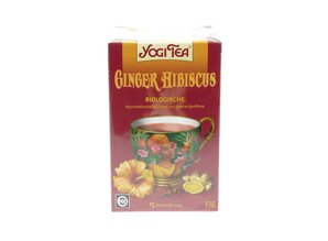 YOGI TEA GINGER HIBISCUS BIO