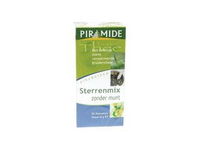 PIRAMIDE THEE STERRENMIX ZONDER MUNT