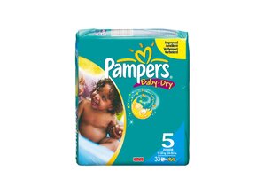 PAMPERS BABY DRY JUNIOR MIDPAK 11-25 KG