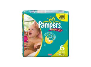 PAMPERS BABY DRY XL MIDPAK 16+ KG