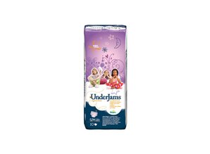 PAMPERS UNDERJAM GIRL SMALL/MEDIUM