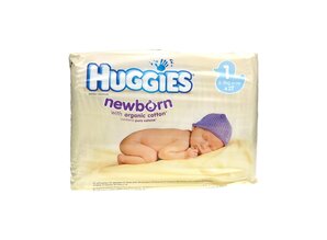 HUGGIES NEWBORN 1  2-5 KG