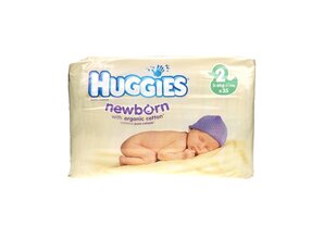 HUGGIES NEWBORN 2  3-6 KG