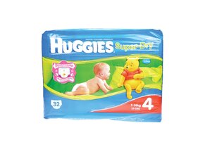HUGGIES SUPER DRY 4  7-14 KG