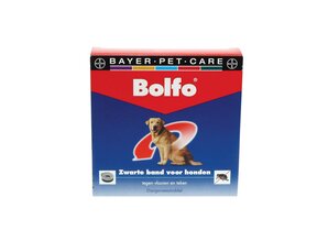 BOLFO BANDEN VOOR HOND ZWART
