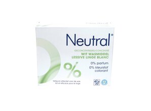 NEUTRAL POEDER WIT 20 WASBEURTEN