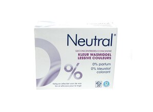 NEUTRAL POEDER KLEUR 20 WASBEURTEN
