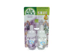 AIRWICK SYMPHONIA DUO REFILL LAV/KAM&WIITE LAV