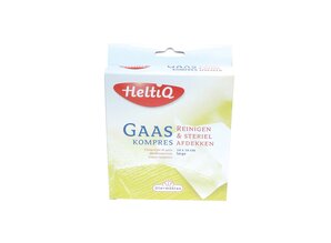 HELTIQ GAASKOMPRES STERIEL 10x10