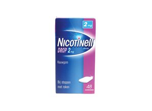 NICOTINELL KAUWGOM 2MG DROP