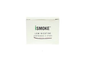 ISMOKE NICOTINE HOUD.CARTRIDGE LAAG GEDOSEERD