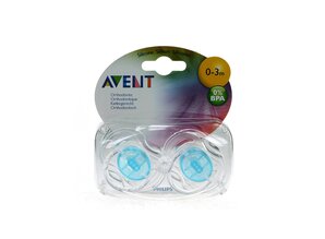 AVENT FOPSPEEN 0-3M BPA-VRIJ TRANS.