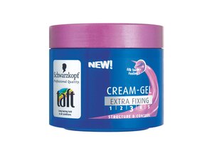 TAFT CREAM GEL XTR FIXING SILK TOUCH FEELING