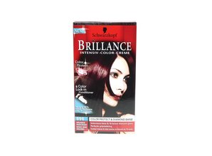 BRILLANCE 896 ORGANDIE ROODZWART