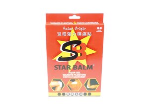 STAR BALM AQUA GEL WARMTEPLEISTERS