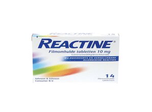 REACTINE ANTI-HISTAMINICUM 10 MG