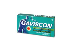 GAVISCON PEPERMUNT KAUWTBL 250MG