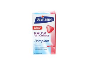 DAVITAM KAUWVIT.COMPLEET  AARDBEI