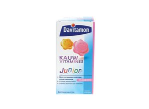 DAVITAM JUNIOR 3+ KAUWTABL FRAMBOOS