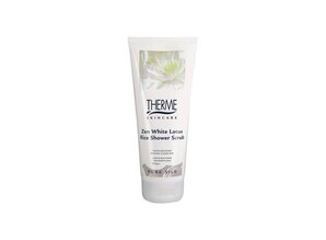 THERME SHOWERSCRUB ZEN WHITE LOTUS RICE