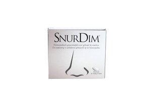 SNURDIM HOMEOP.TEGEN SNURKEN