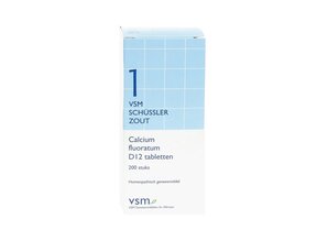 VSM SCHUSSLER ZOUT NO.1 CALCIUM FLUORATUM D12