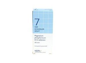 VSM SCHUSSLER ZOUT NO.7 MAGNESIUM PHOSPHORICUM D12