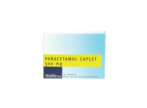 HEALTHY PARACETAMOL CAPLET 500MG