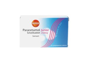 ROTER PARACETAMOL JUNIOR 250MG BANAAN