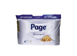 PAGE TOILETPAPIER KUSSENZACHT 6 ROL