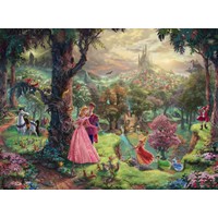 thumb-Sleeping Beauty - Thomas Kinkade - jigsaw puzzle of 1000 pieces-1