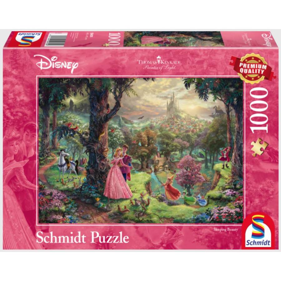 Thomas Kinkade Disney La Belle au Bois Dormant