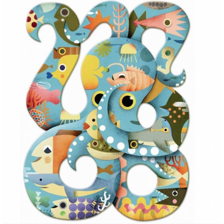 De kronkelige octopus - puzzel van 350 stukjes-1